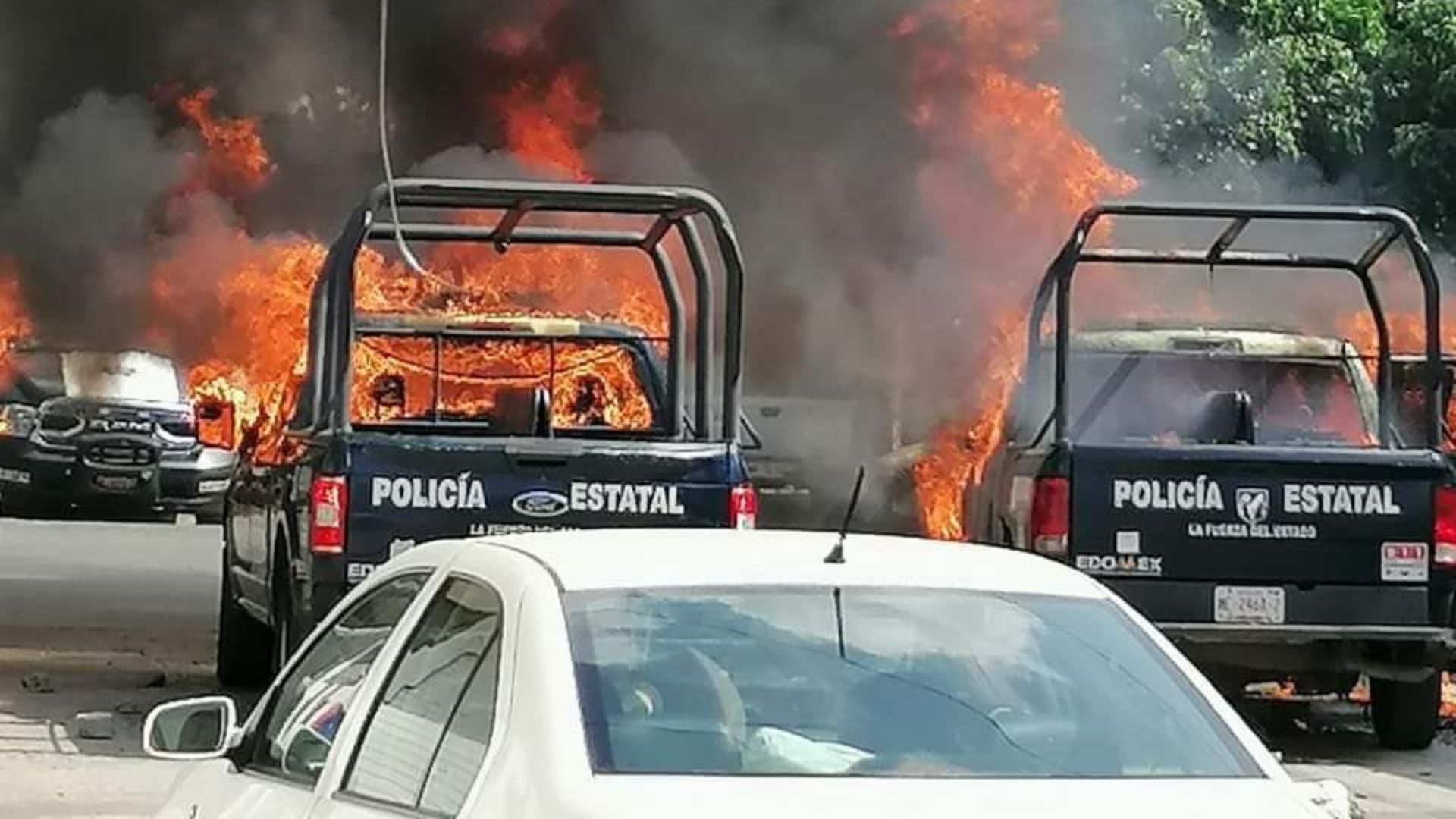 Operativos de la policía en Tejupilco