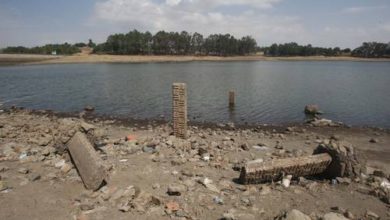 Las altas temperaturas que se viven en estos días ha disminuido el agua en las presas: Foto: La Jornada