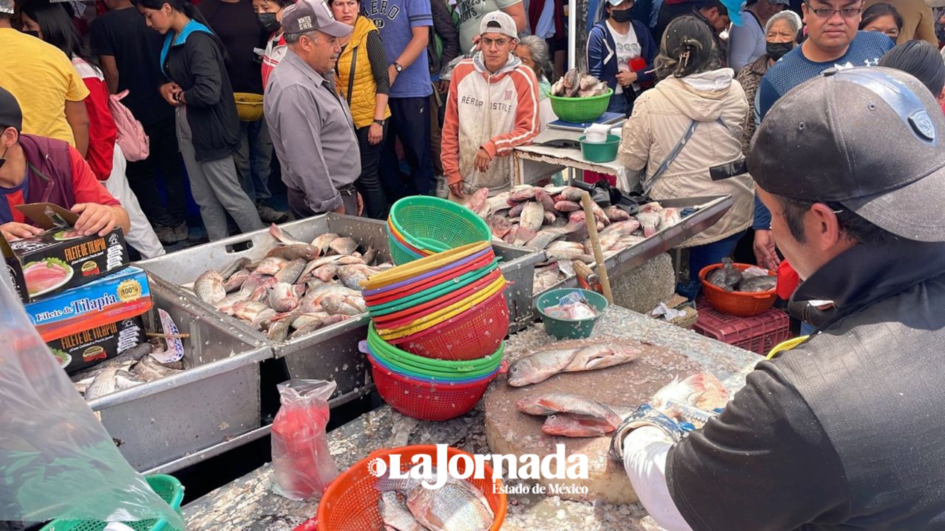 Pescado en San Luis Mextepec lo más buscado en Cuaresma