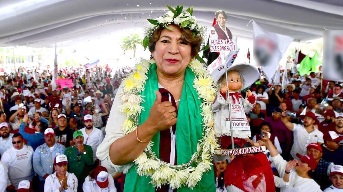 Mañana por segunda ocasión, y última, se verán las caras Delfina Gómez y Alejandra del Moral en el debate que dará inicio a las 20:00 horas. Foto: Facebook