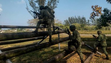 Serán al rededor de 50 soldados del Cuerpo de Infantería de Marina los que entrarán a territorio nacional del 9 al 12 de julio con motivo del "Ejercicio Bilateral Anfibio 2023". Foto: La Jornada