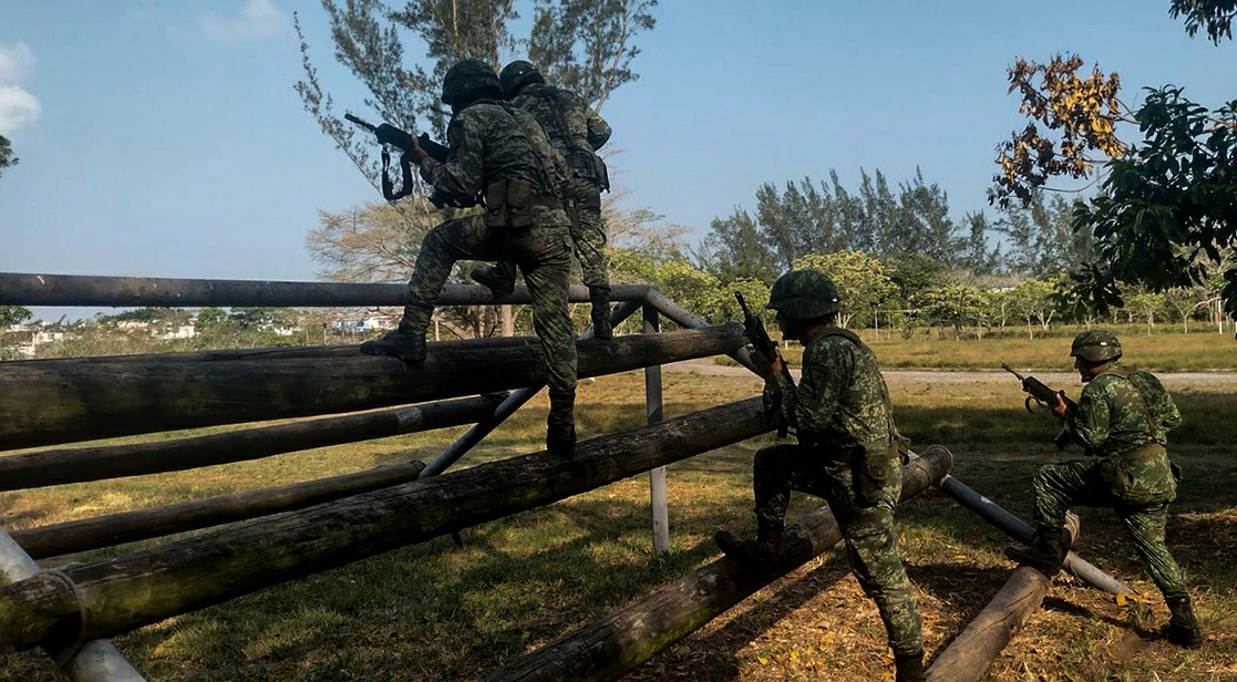 Serán al rededor de 50 soldados del Cuerpo de Infantería de Marina los que entrarán a territorio nacional del 9 al 12 de julio con motivo del "Ejercicio Bilateral Anfibio 2023". Foto: La Jornada