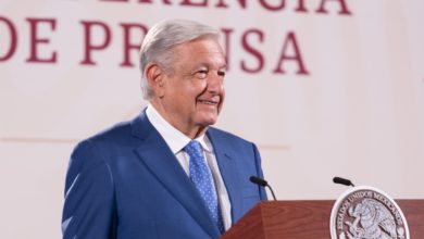 Andrés Manuel López Obrador aclaró que todavía no ha recibido la notificación del Instituto Nacional Electoral (INE). Foto: Presidencia