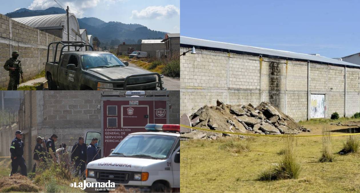 Se identificaron los cuerpos de las personas víctimas de desaparición forzada, encontrados en las fosas clandestinas de Tenango del Valle y la zona sur de Lerma.