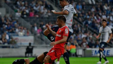 Foto de jugadores del Toluca y Monterrey, que se enfrentarán en vivo este miércoles en la Jornada 5 del Apertura 2023.