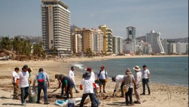 Los empresarios explicaron frente al Presidente, Andrés Manuel López Obrador, que esperan que dicho icónico lugar turístico esté funcionando para el primer cuatrimestre del próximo año e incluso creen que algunos (hoteles) en diciembre. Foto: La Jornada