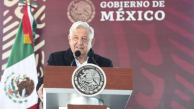 Tras presentarse en la conferencia matutina en Palacio Nacional la Estrategia Nacional de Búsqueda Generalizada, el Presidente Andrés Manuel López Obrador acusó que el conservadurismo es afín a la mentira y a la falsedad. Foto: Presidencia