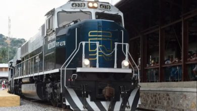 El Presidente Andrés Manuel López Obrador inauguró la Línea Z (la primera de tres) del Tren Interoceánico para pasajeros. Foto: La Jornada