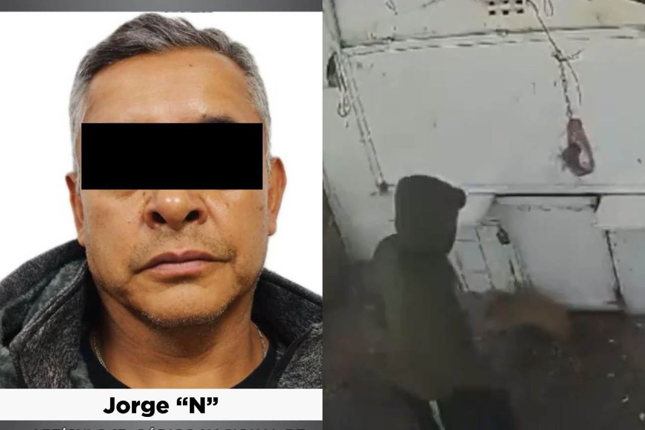 Foto de Jorge N, el sujeto que agredió a un perrito en Naucalpan.
