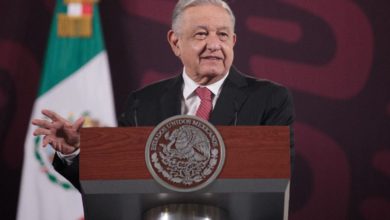 Durante su conferencia matutina en Palacio Nacional, el Presidente Andrés Manuel López Obrador comentó que la plataforma está vinculada a personajes conservadores de la política. Foto: Presidencia