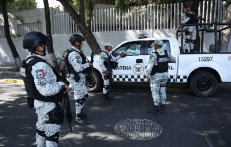 Dicho objetivo, dijo el funcionario, es disminuir los delitos de alto impacto, por ello se destinaron 300 elementos de la Guardia Nacional (GN), Secretaría de la Defensa Nacional (Sedena), Policía Estatal y Municipal. Foto: La Jornada