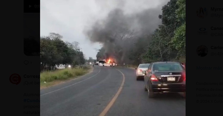 La noche del lunes, Jessica Domínguez y su hijo, como todos los días, tomaron el transporte que los llevaría a su domicilio, sin imaginar que más adelante la muerte los esperaba. Foto: Captura