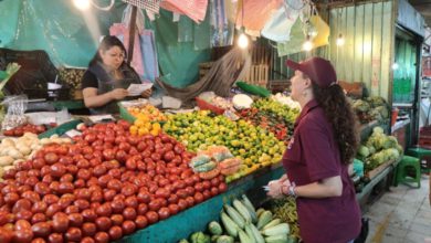 Mónica, candidata de la colación, "Sigamos Haciendo Historia", la semana del 14 al 21 de abril llevó diferentes actividades en donde visitó mercados, realizó caminatas y volanteo, y sostuvo reuniones vecinales. Fotos: Cortesía