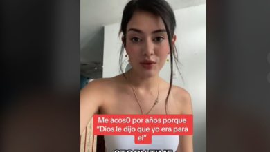 Por medio de tres videos que subió a su cuenta de TikTok, la joven creadora de contenido narró su terrible experiencia que inició en la iglesia a la que acudía. Foto: Captura.