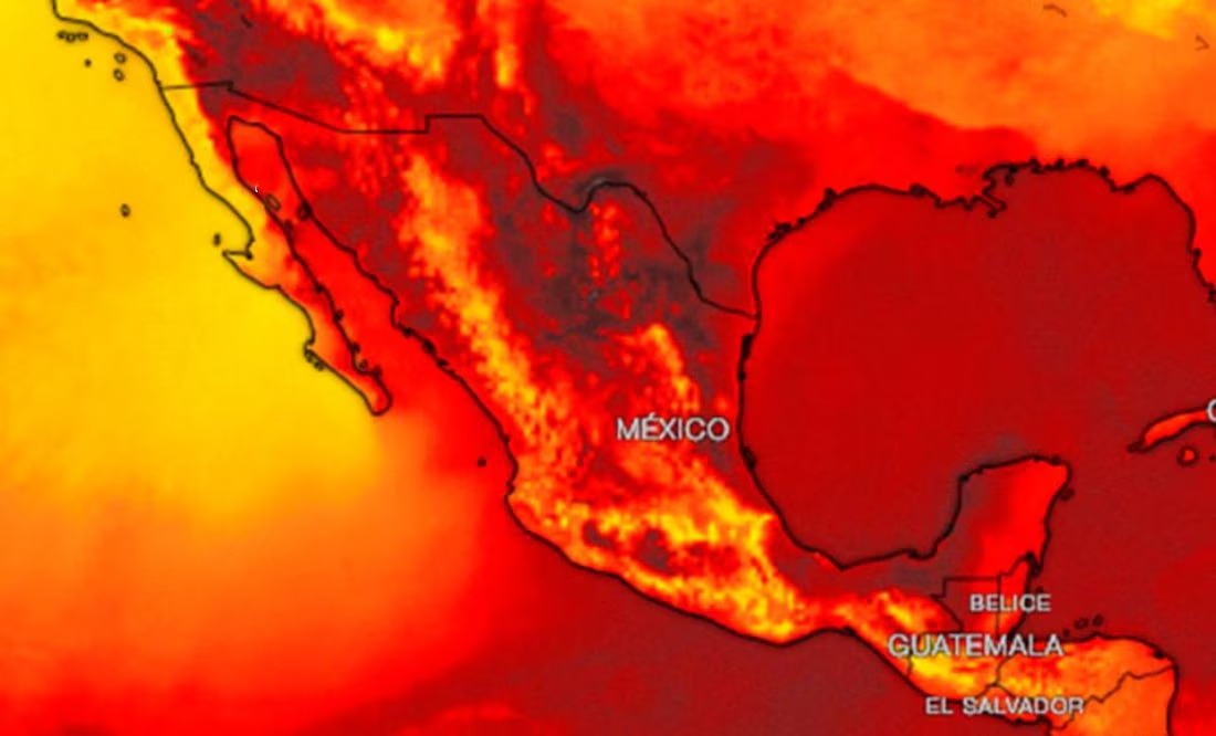 ¡Ya se acerca la cuarta ola de calor a México!