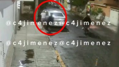 Gracias a un video de una cámara de seguridad, una vez más quedó grabado el nivel de inseguridad que se vive en el oriente del Estado de México. Foto: Captura