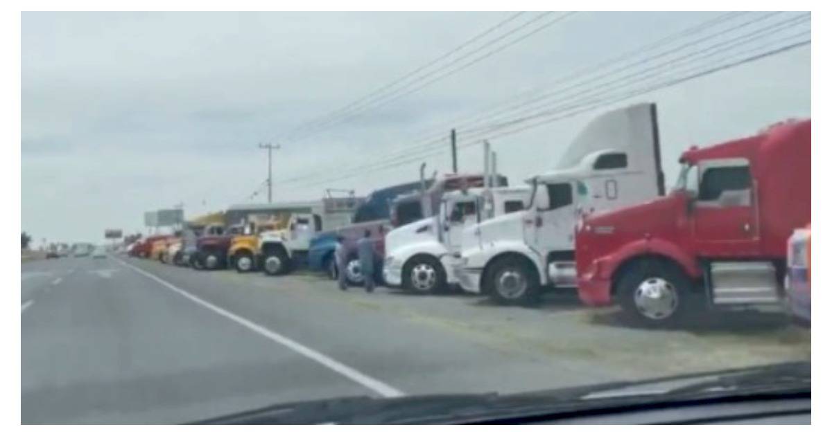 Paro Nacional de Transportistas advierten bloqueo hacía la CDMX.