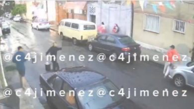VIDEO: Asaltan a dos mujeres; vecinos los confrontan, pero logran huir