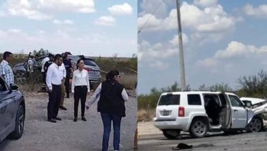 El accidente tuvo lugar cuando el auto donde iban algunas personas del equipo de la virtual presidenta de México se vio involucrado.