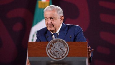 AMLO dijo que por eso es necesaria la reforma judicial porque cómo va a ser mejor repartirse cuotas entre los partidos para que el pueblo elija a los magistrados. Foto: Presidencia