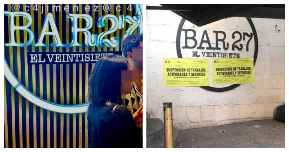 Bar 27 en Coyoacán tiene más casos de inseguridad.