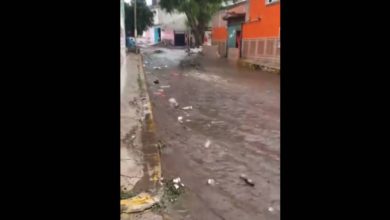 Ubicada en San Cristobal, Ecatepec, vecinos desde hace unos tres días alertaron a las autoridades de que la presa que se encuentra en dicha zona conocida como Tierra Blanca estaba a punto de desbordarse. Foto: Captura