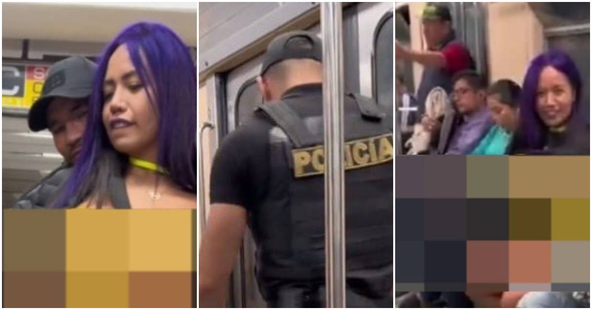 El policía de video de Luna Bella en el Metro dio detalles de la polémica.