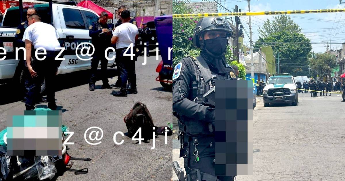 FOTOS: Viajaban con un cadáver descuartizado en bicitaxi; así los atraparon en Iztapalapa