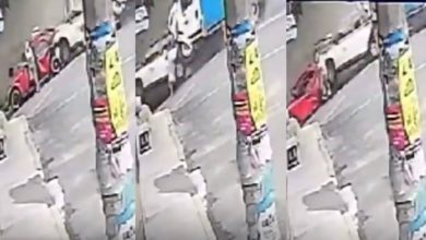 VIDEO: Camión de Pepsi se queda sin frenos y embiste a un “vochito”; el conductor sale ileso