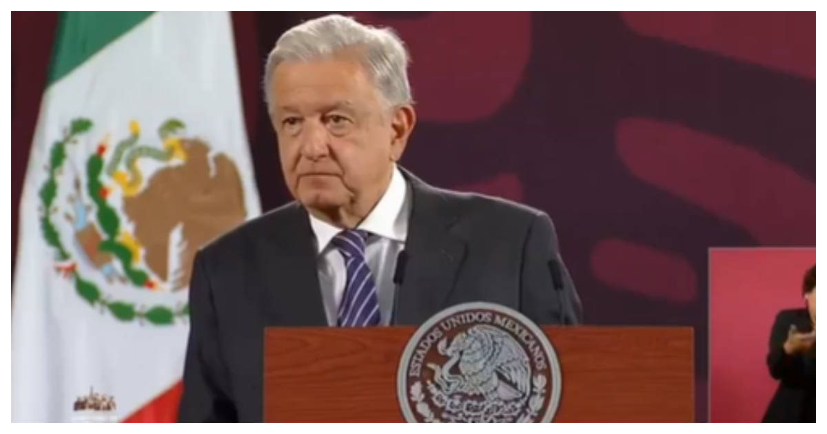 Durante su conferencia, López Obrador dijo que es un asunto muy delicado