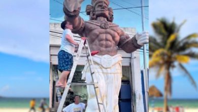 Chaac, Dios del agua y la lluvia, dará batalla a Poseidón en Yucatán; tendrá su propia estatua