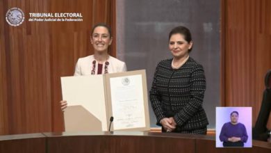 Claudia Sheinbaum recibe constancia de mayoría del TEPJF como presidenta electa de México