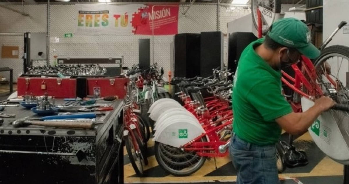 Donan 100 unidades de Ecobici al Parque Lago de Texcoco