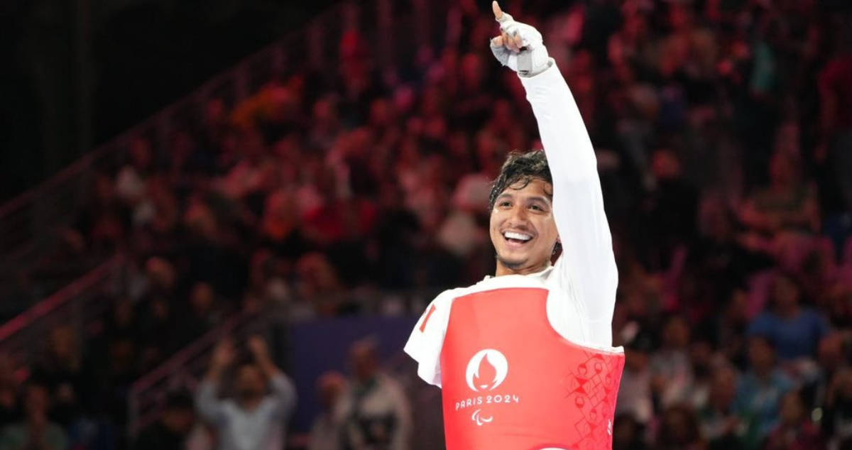 Juan Diego García lográ medalla de bronce en Para taekwondo; es la tercera en un día para México