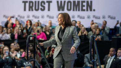 Kamala Harris aventaja a Donald Trump en la carrera a la presidencia de EU, según encuesta del WSJ