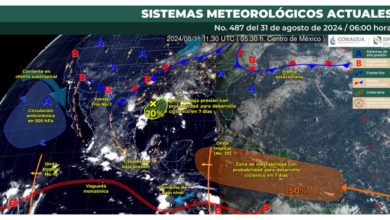 Primer frente frío en México dejará LLUVIAS y DESCENSOS de temperaturas en estos estados