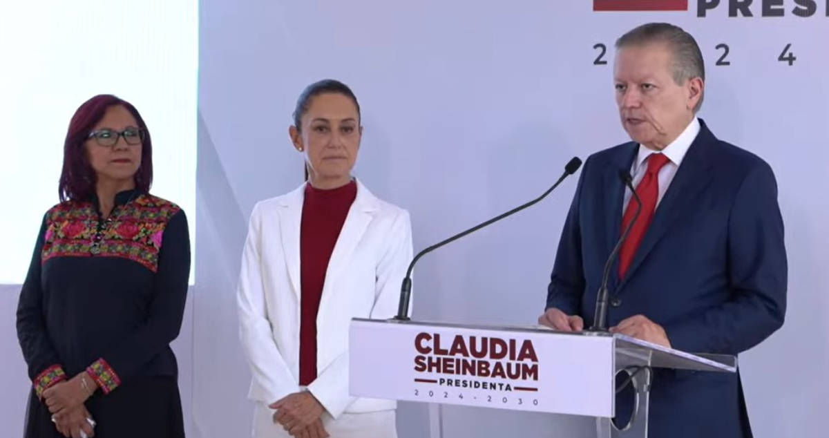 Claudia Sheinbaum presenta a Arturo Zaldívar como Coordinador de Política y Gobierno; Leticia Robles para Asuntos Intergubernamentales