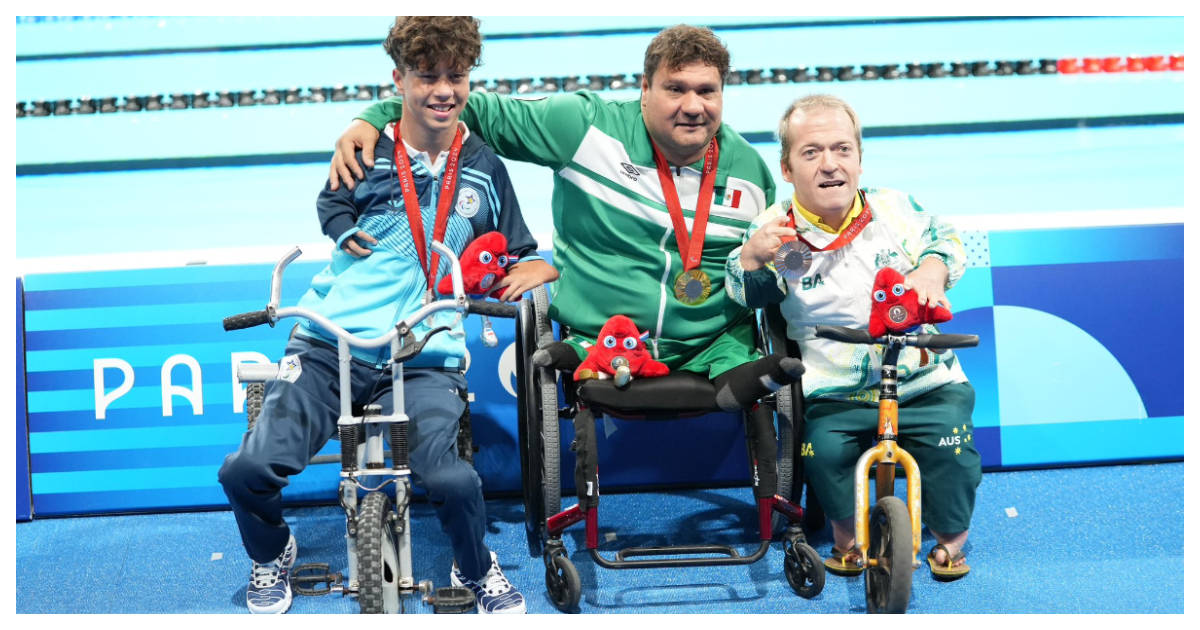 Esta mañana Arnulfo Castorena en Paralímpicos logró el oro en Atletismo, con que suman 10 medallas de oro para México.