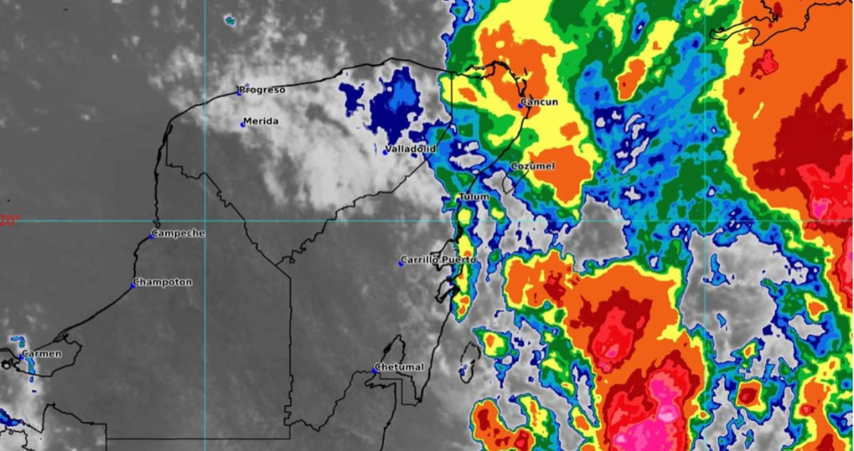 Se forma la tormenta tropical ‘Helen’ cerca Quintana Roo; podría convertirse en huracán