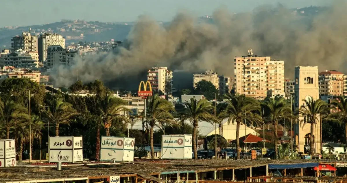 Israel bombardea Líbano como parte de su ofensiva contra Hezbollah