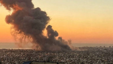 Israel bombardea suburbio al sur de Beirut en Líbano