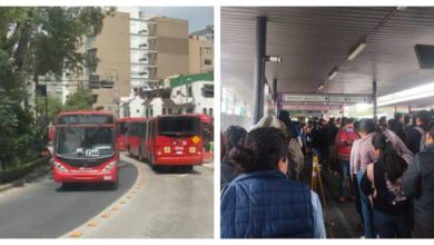 [ÚLTIMA HORA] Suspenden servicio de la L2 del Metrobús Tepalcates-Colonia del Valle por manifestantes