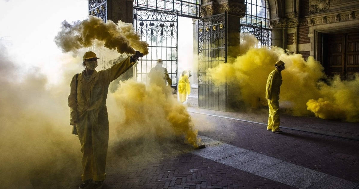 Museo de Ámsterdam cierra sus puertas por manifestaciones de ecologistas