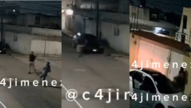 [VIDEO] Durante asalto hombre corre y abandona a su novia con ladrones armados