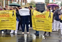 Manifestantes exigen justicia por el asesinato de un enfermero en Ecatepec