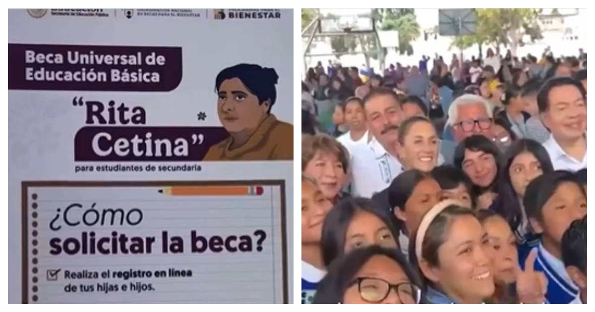 Se dio a conocer la fecha de registro a la Beca Rita Cetina que tendrá cobertura a nivel nacional, pero que por el momento de inicio la inscripción es para estudiantes de secundaria.