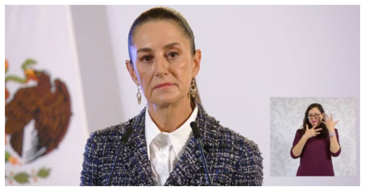 La presidenta de México, Claudia Sheinbaum defiende la reforma judicial y dice que no está en desacato.