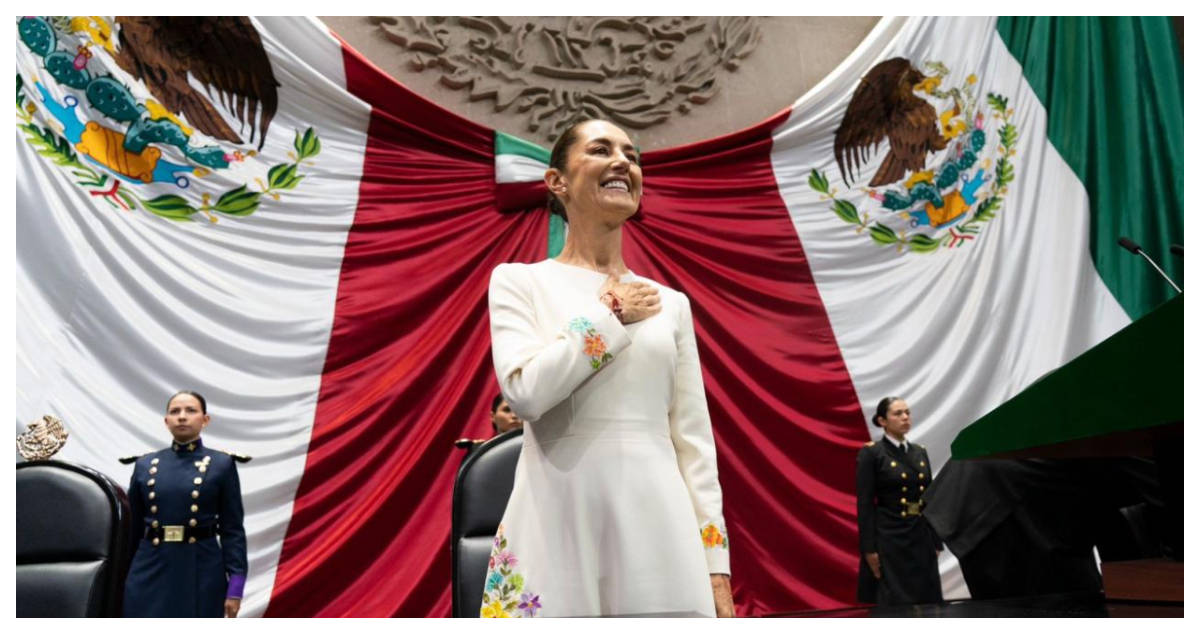 En el primer discurso de Claudia Sheinbaum como presidenta de México reconoció a las mujeres anónimas de México.