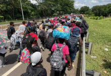 800 migrantes conforman nueva caravana que sale desde Tapachula, Chiapas