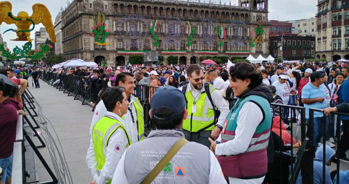 Sheinbaum recibirá el bastón de mando ante un Zócalo llenó de seguidores